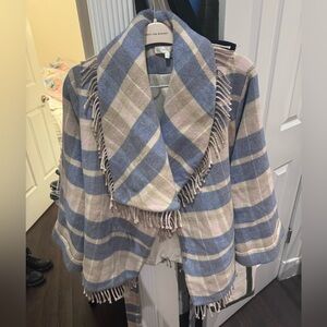 LoveShackFancy Plaid Coat